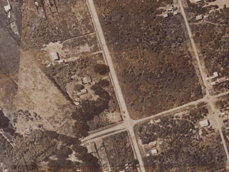 179 Estuary Road from the air, 1925-1929