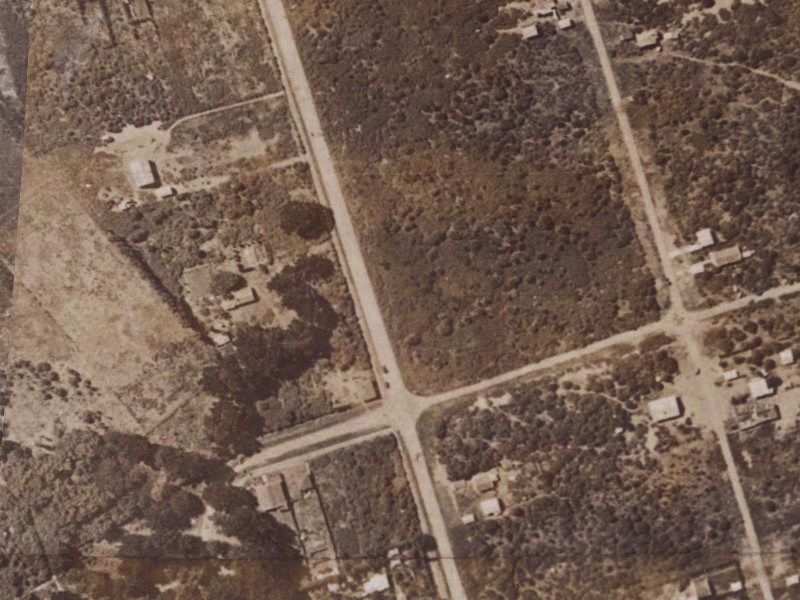 189 Estuary Road from the air, 1925-1929