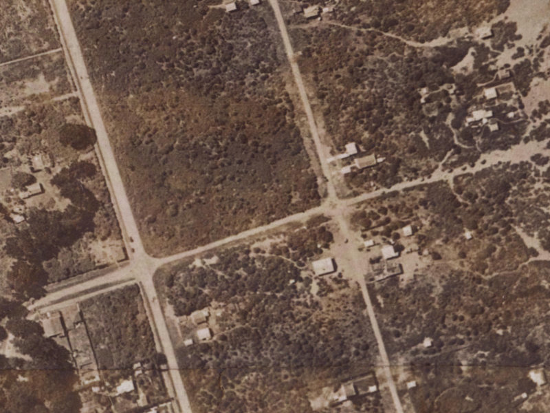 36 Beatty Street from the air, 1925-1929
