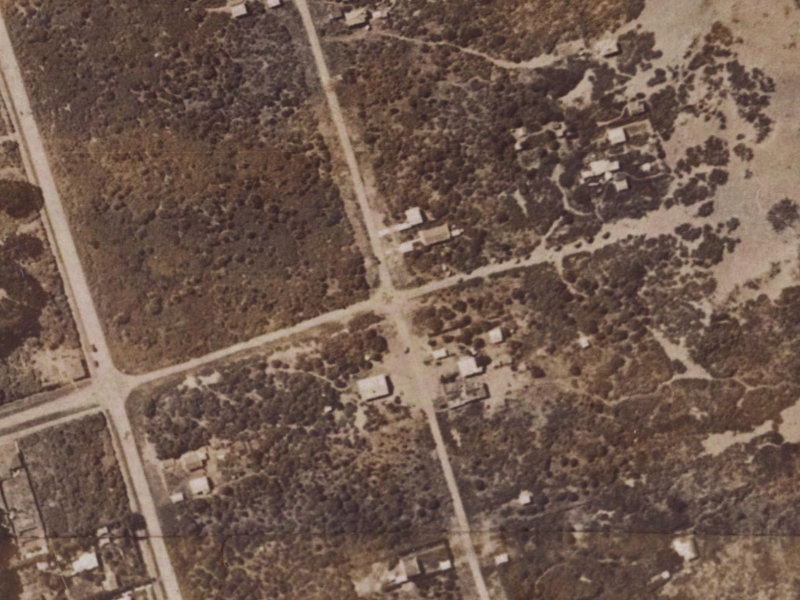 193 Pine Avenue from the air, 1925-1929