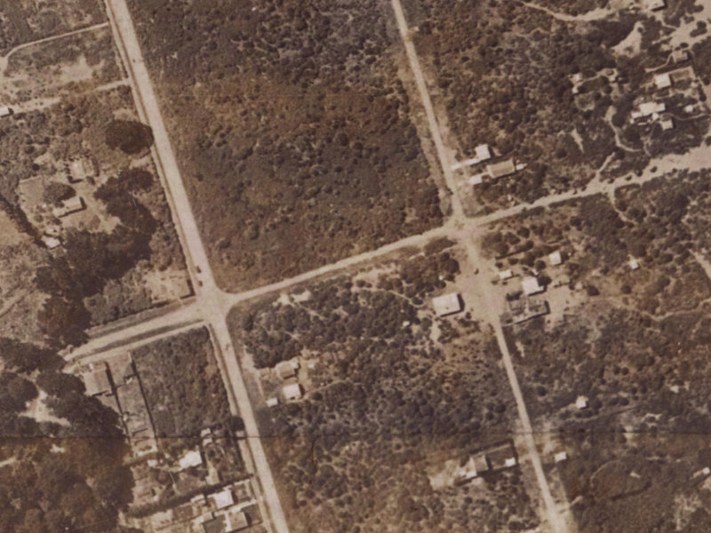 41 Beatty Street from the air, 1925-1929
