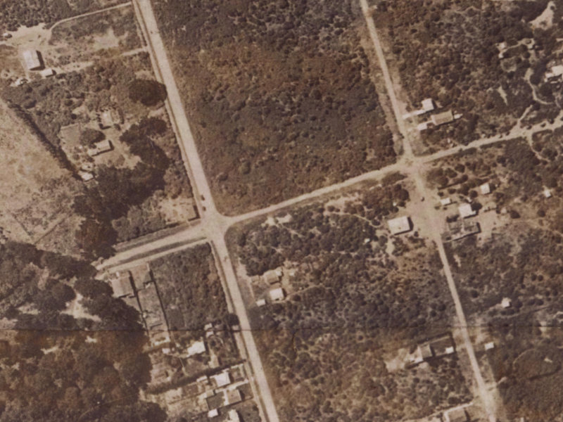 45 Beatty Street from the air, 1925-1929