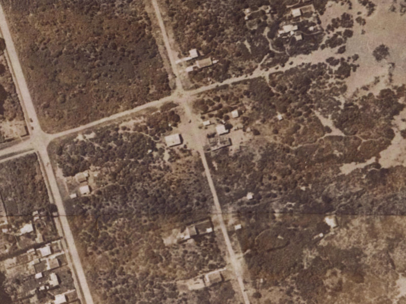 209 Pine Avenue from the air, 1925-1929