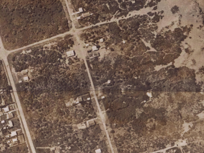 219 Pine Avenue from the air, 1925-1929