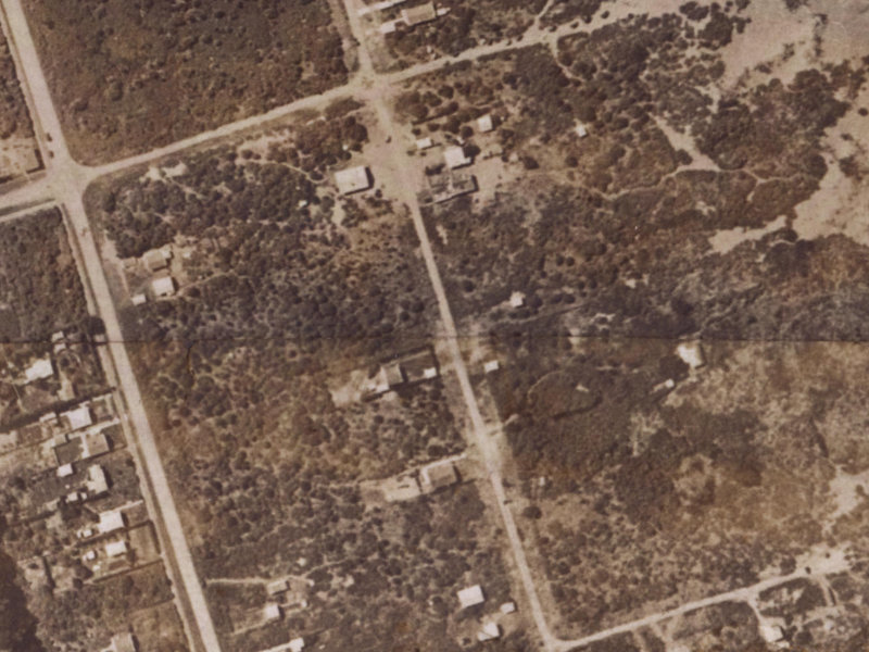 220 Pine Avenue from the air, 1925-1929
