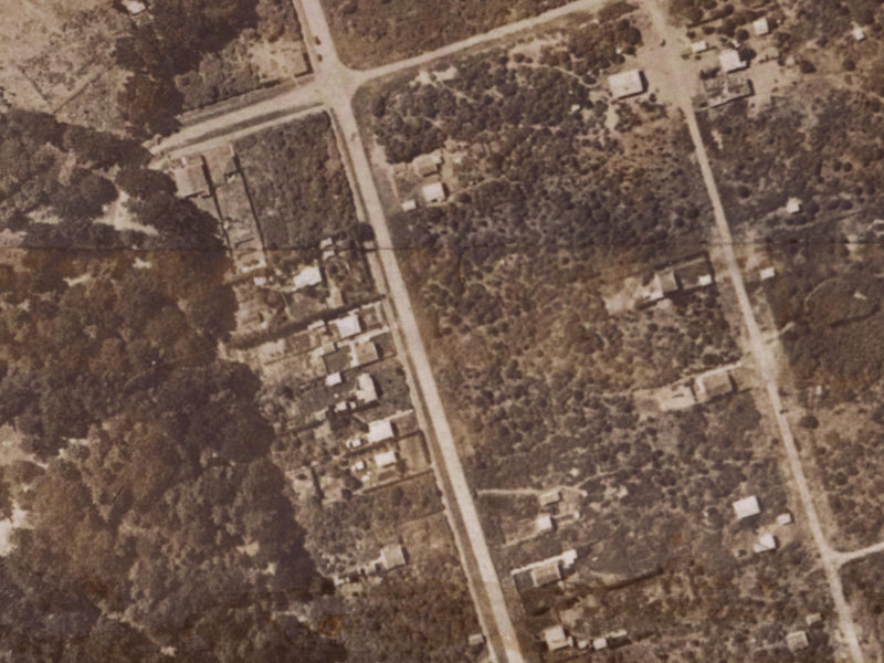 207 Estuary Road from the air, 1925-1929