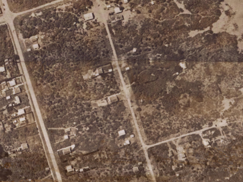 234 Pine Avenue from the air, 1925-1929