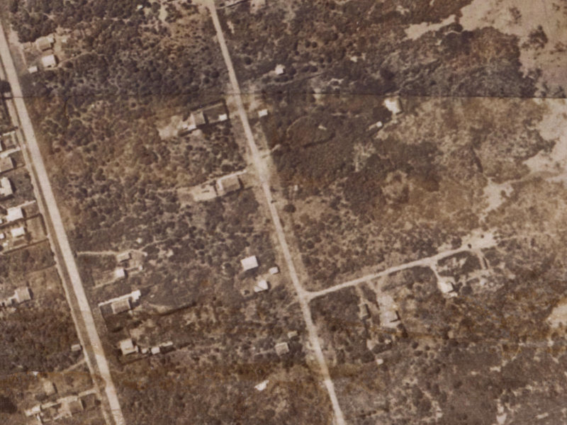 235 Pine Avenue from the air, 1925-1929