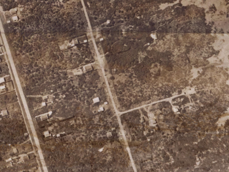 240 Pine Avenue from the air, 1925-1929