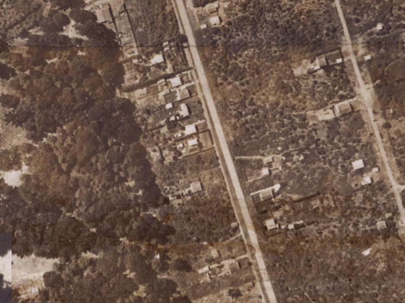 214 Estuary Road from the air, 1925-1929