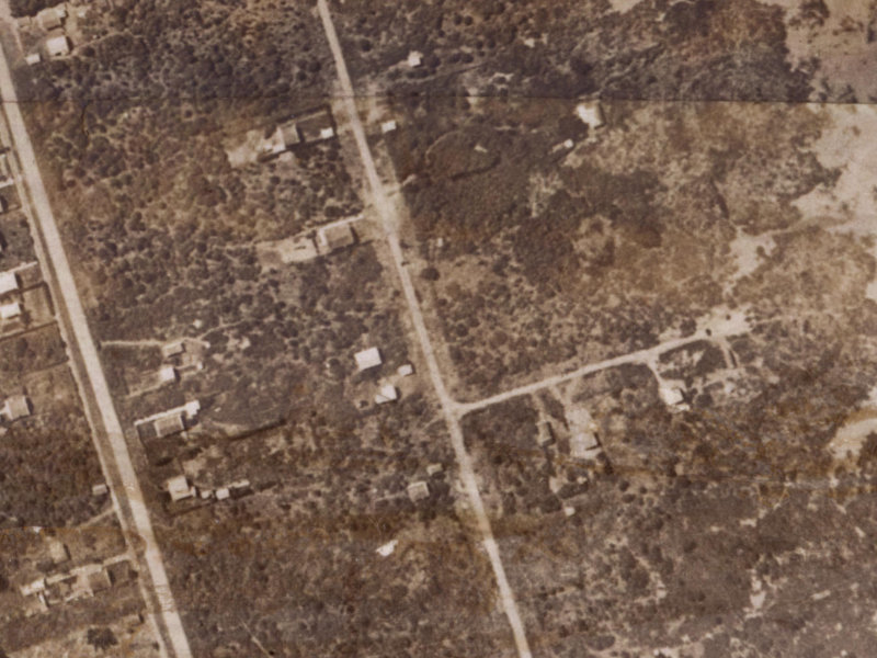 242 Pine Avenue from the air, 1925-1929
