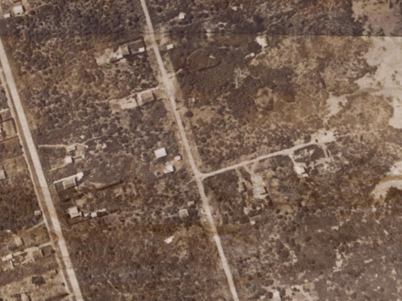 244 Pine Avenue from the air, 1925-1929
