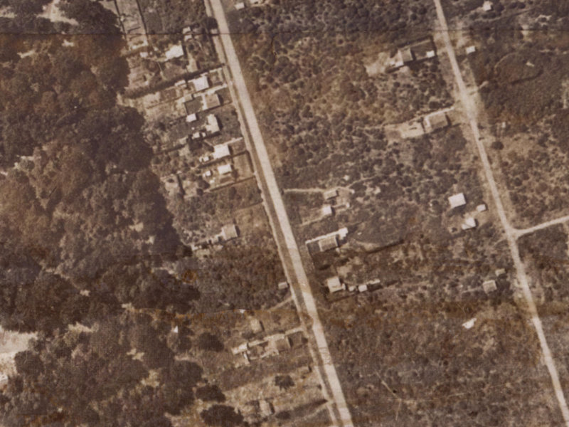 226 Estuary Road from the air, 1925-1929