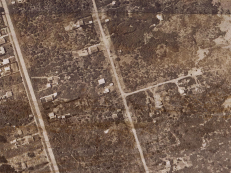246 Pine Avenue from the air, 1925-1929