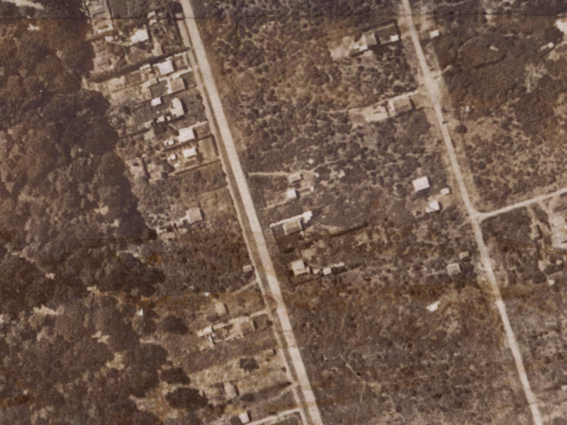 235 Estuary Road from the air, 1925-1929