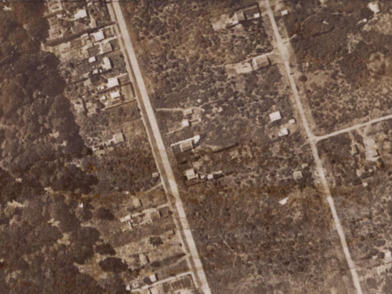 237 Estuary Road from the air, 1925-1929