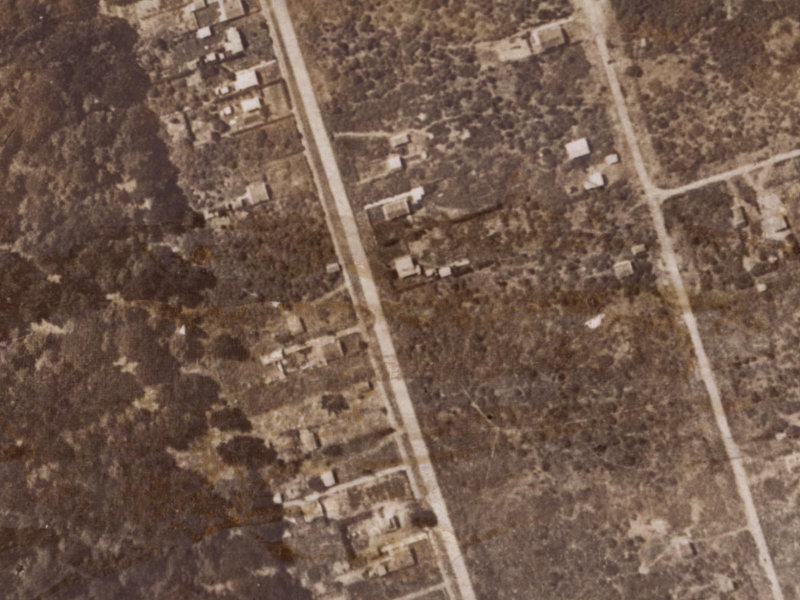 240 Estuary Road from the air, 1925-1929