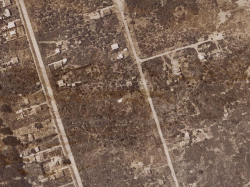 256 Pine Avenue from the air, 1925-1929