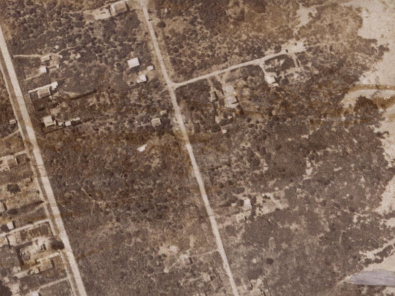 253 Pine Avenue from the air, 1925-1929