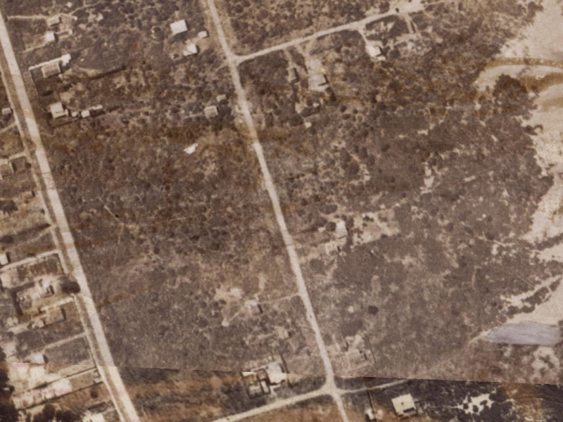 276 Pine Avenue from the air, 1925-1929