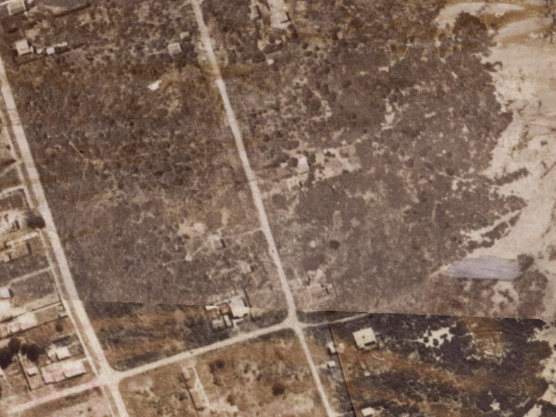 285 Pine Avenue from the air, 1925-1929