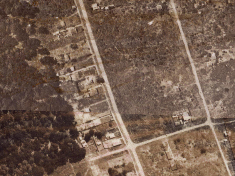 265 Estuary Road from the air, 1925-1929