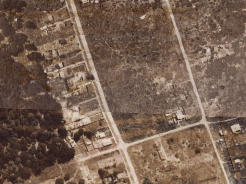 267 Estuary Road from the air, 1925-1929