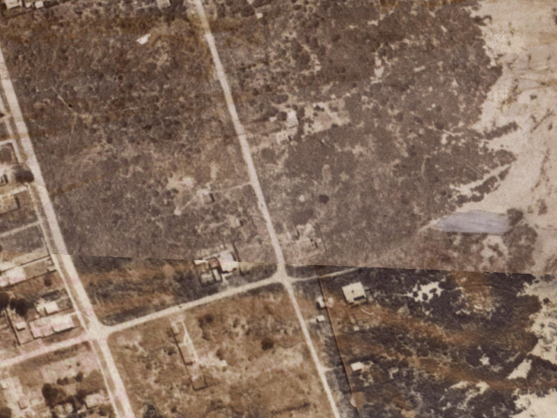 289 Pine Avenue from the air, 1925-1929