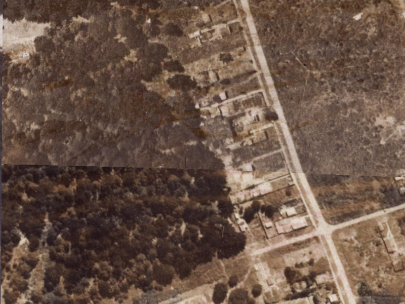 260 Estuary Road from the air, 1925-1929