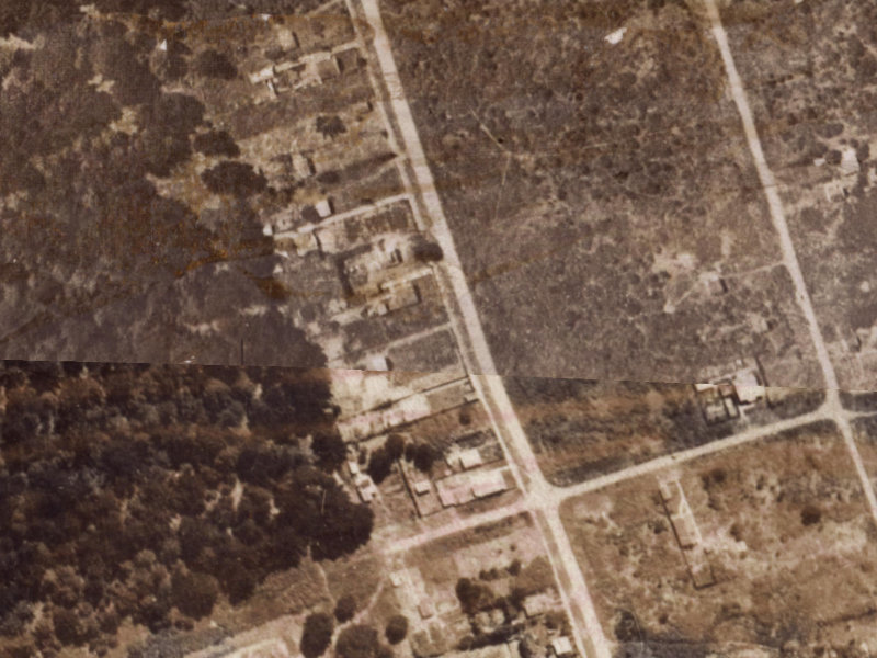 266 Estuary Road from the air, 1925-1929