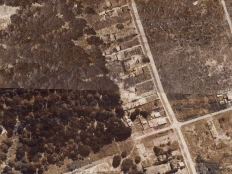266B Estuary Road from the air, 1925-1929