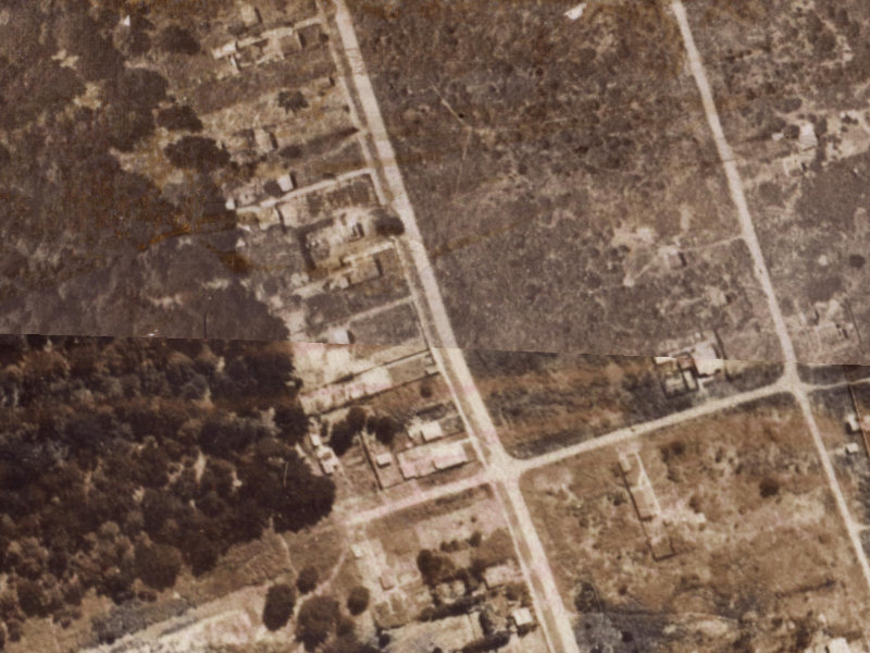 268 Estuary Road from the air, 1925-1929