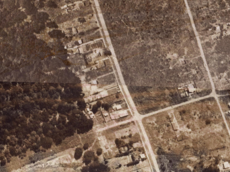 Estuary Road from the air, 1925-1929