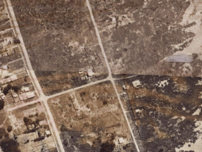 290 Pine Avenue from the air, 1925-1929