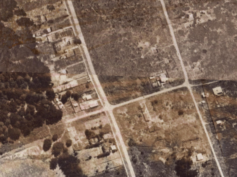Jellicoe Street from the air, 1925-1929