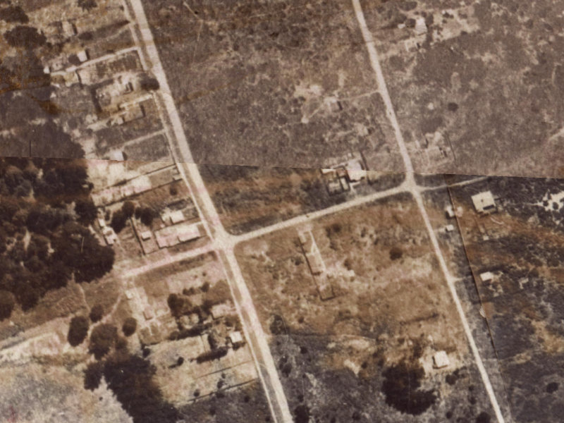 44 Jellicoe Street from the air, 1925-1929