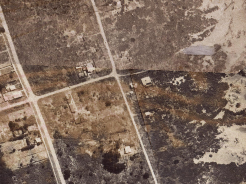 293 Pine Avenue from the air, 1925-1929