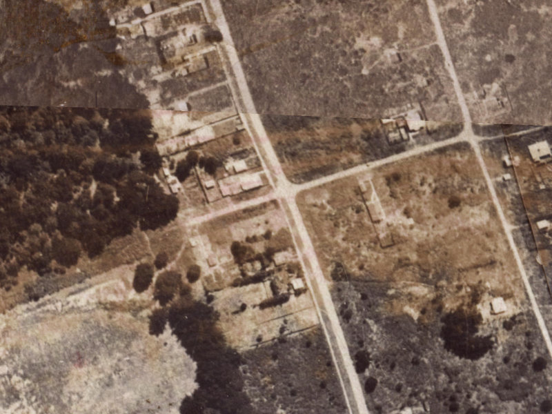 291 Estuary Road from the air, 1925-1929