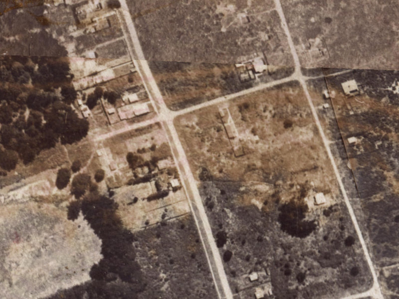 299 Estuary Road from the air, 1925-1929