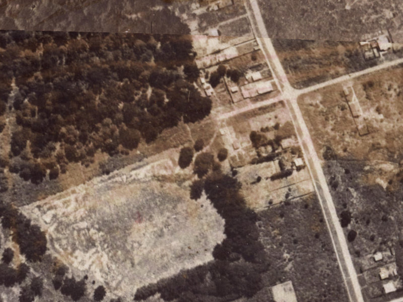 47–69 Jellicoe Street from the air, 1925-1929