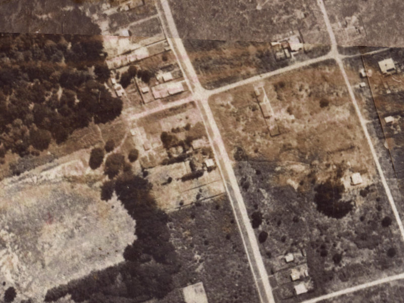 286 Estuary Road from the air, 1925-1929