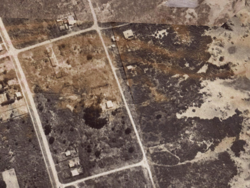 323 Pine Avenue from the air, 1925-1929