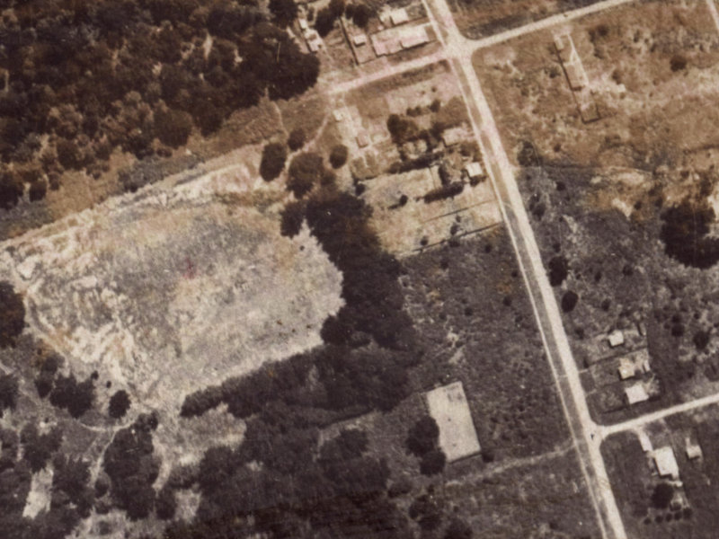 296 Estuary Road from the air, 1925-1929