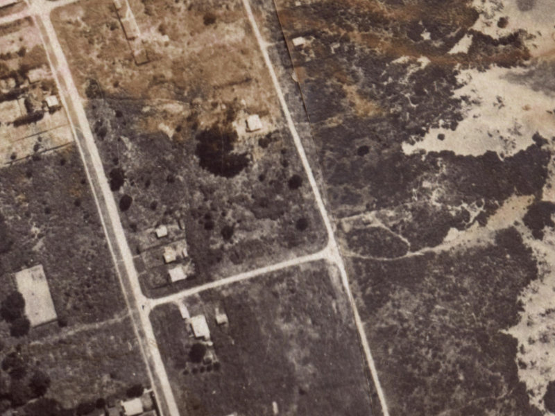 326 Pine Avenue from the air, 1925-1929