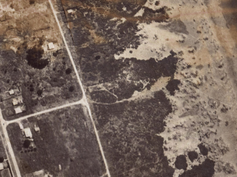 15E Halsey Street from the air, 1925-1929