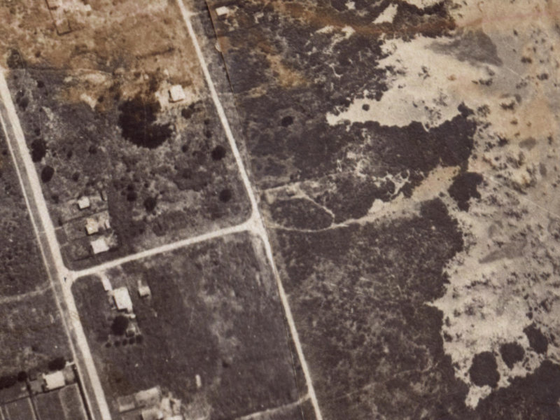 337 Pine Avenue from the air, 1925-1929