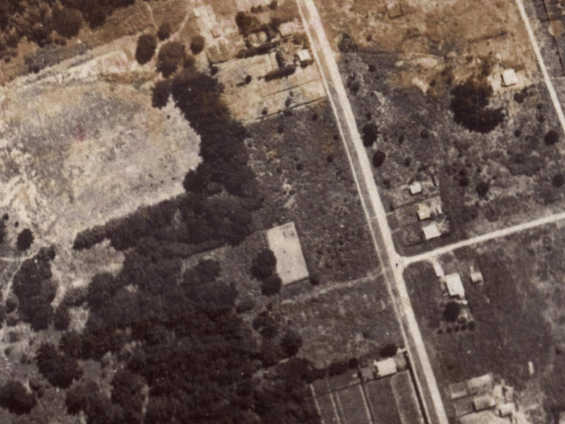 306 Estuary Road from the air, 1925-1929