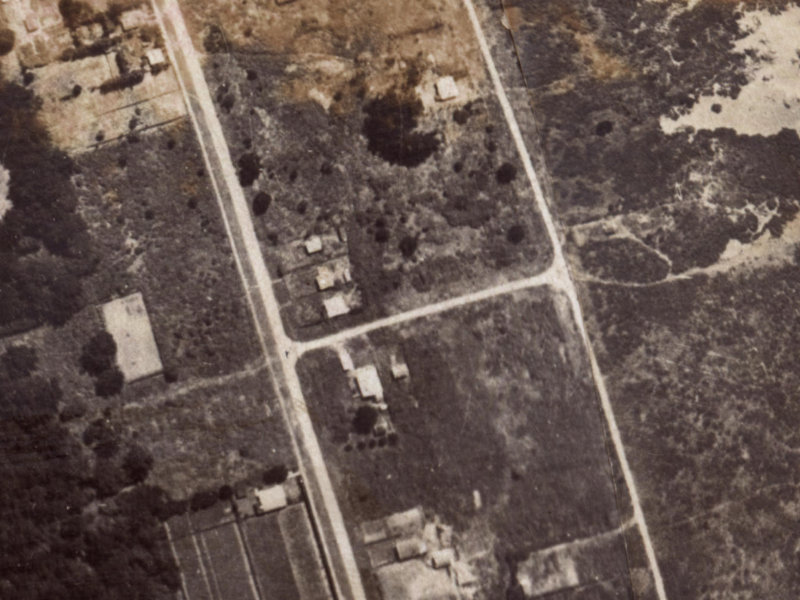 44 Halsey Street from the air, 1925-1929