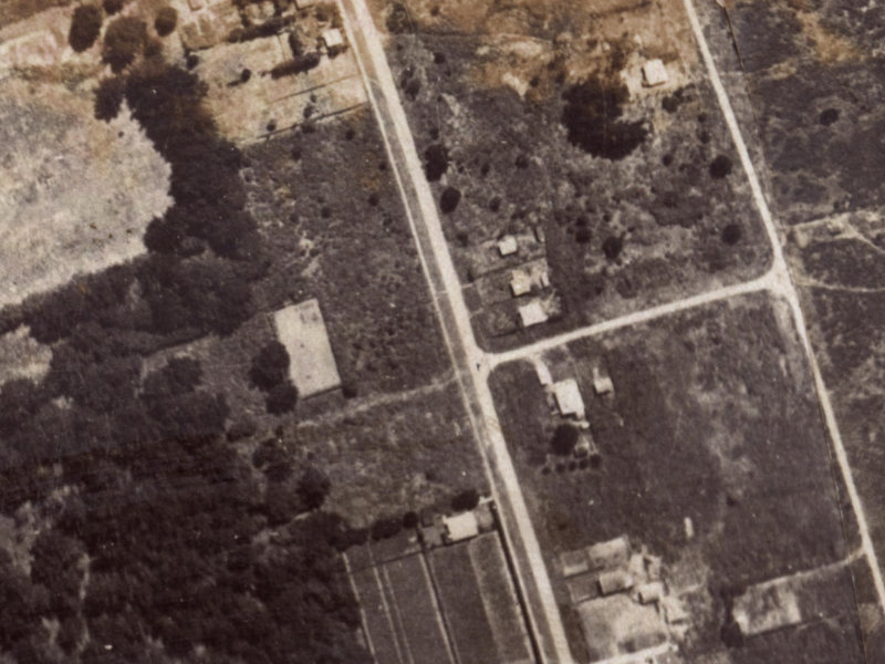 322 Estuary Road from the air, 1925-1929