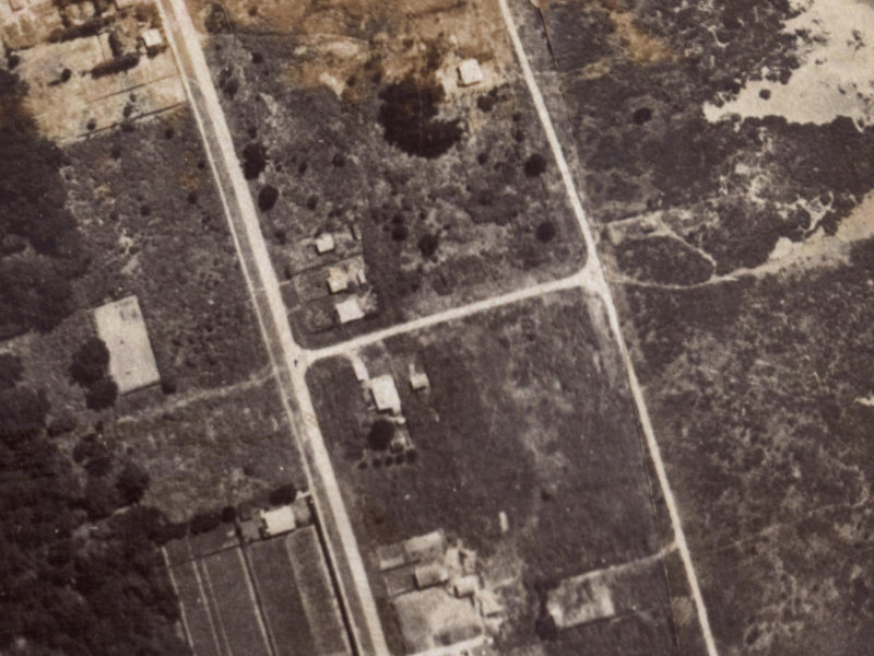 45 Halsey Street from the air, 1925-1929